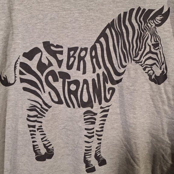 NWOT Zebra Strong T-Shirt 3XL - Picture 3 of 4